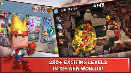 Przykładowa jaskinia Boulder Dash®